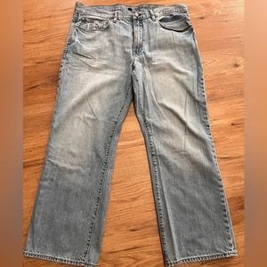 Women’s Gap jeans, straight leg, 38” x 30”